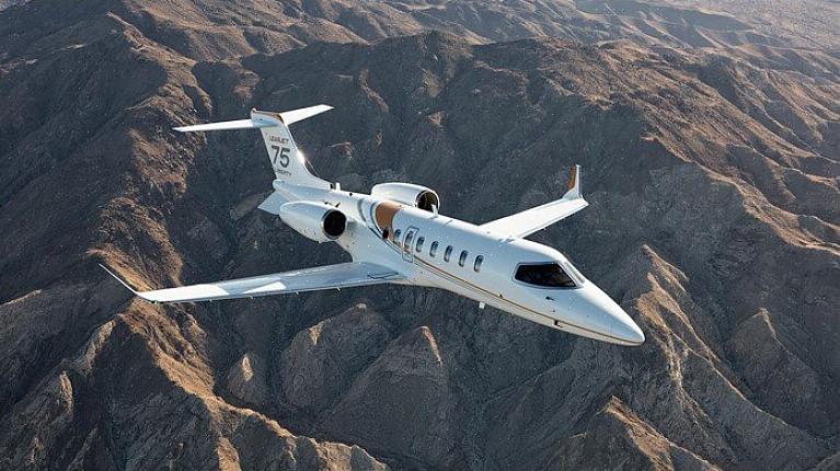 A Learjet