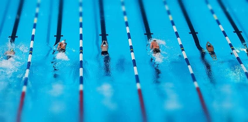Nadar mais rápido usando a braçada de nado livre