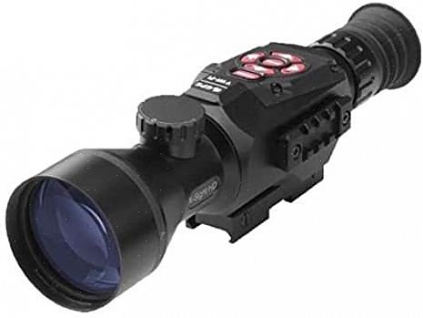 Usar miras de rifle de visão noturna é virtualmente o mesmo que usar qualquer outra mira de rifle