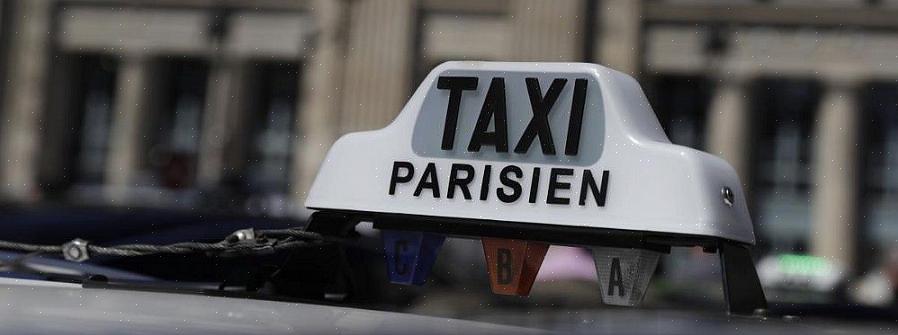 Uma tarifa de táxi com preço fixo não muda conforme você viaja