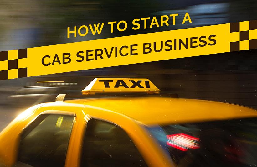 A primeira coisa que você precisa fazer ao abrir uma empresa de táxi é comprar um veículo