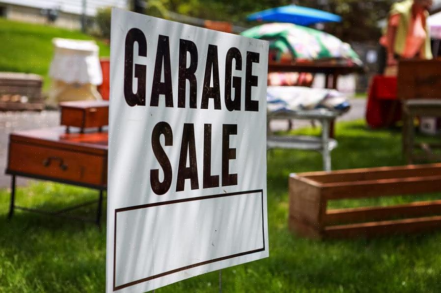 Ajuda ter uma liquidação de garagem diversificada