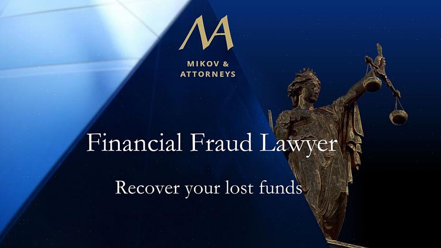 Um advogado de fraude corretor é um advogado contratado por um investidor cujo corretor de ações