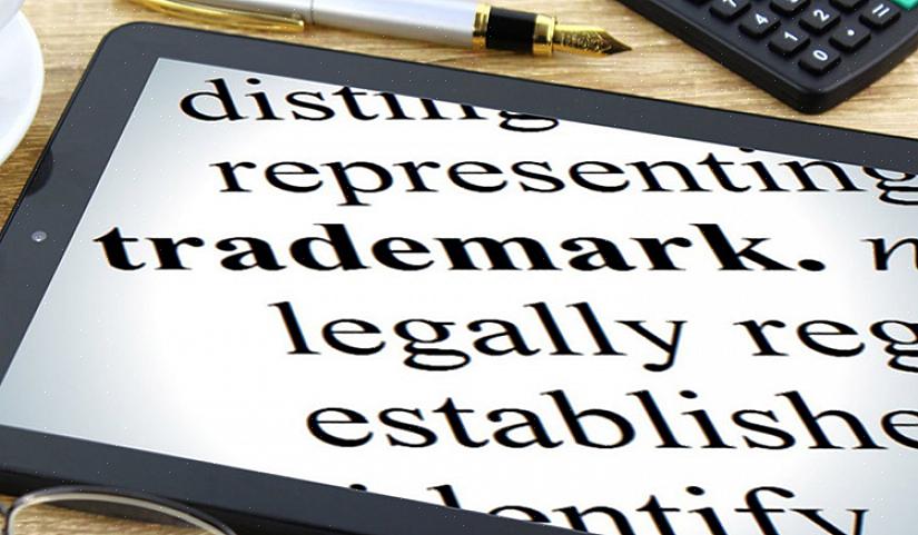 As marcas registradas são tratadas pela lei como uma forma de propriedade e