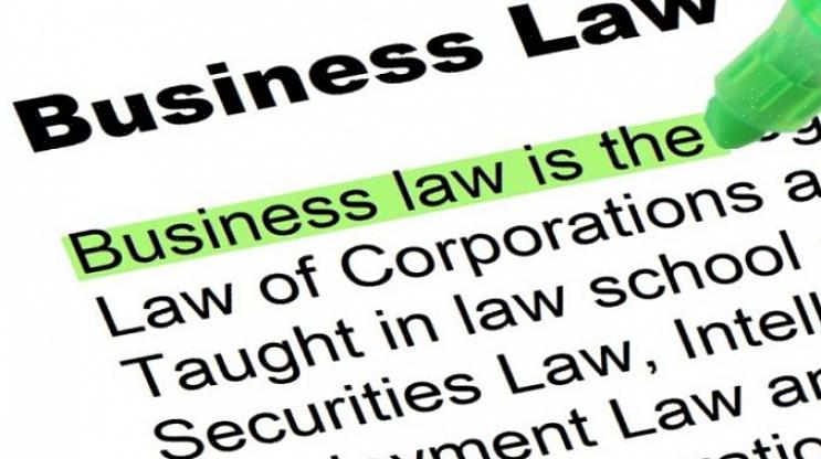 O direito empresarial