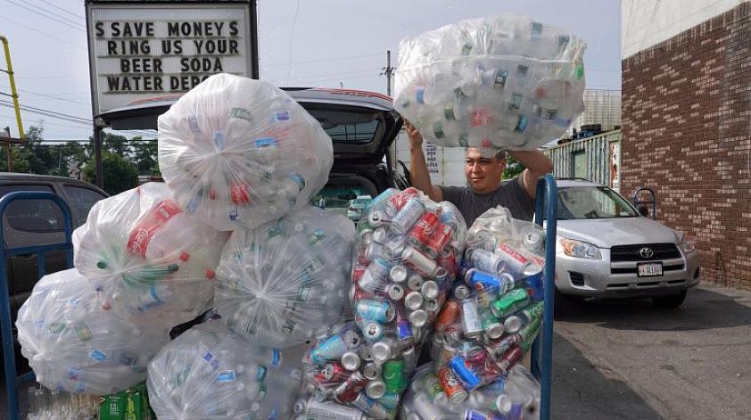 Ganhar dinheiro coletando latas