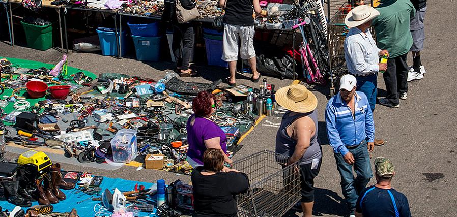 Poderá vender em mercados de pulgas e obter lucro