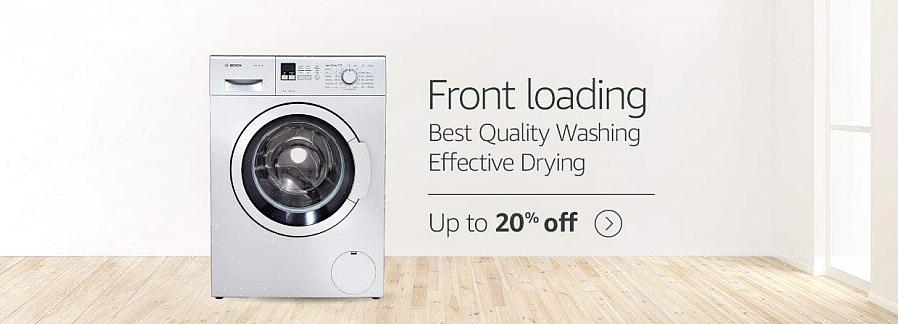 Essas máquinas de lavar de alta tecnologia oferecem todas as funções de que você precisa