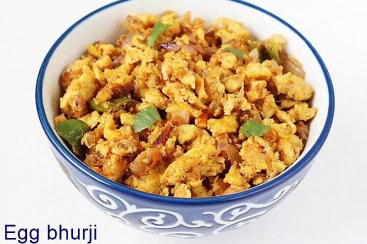 Egg Bhurji também é conhecido como Egg Khagini