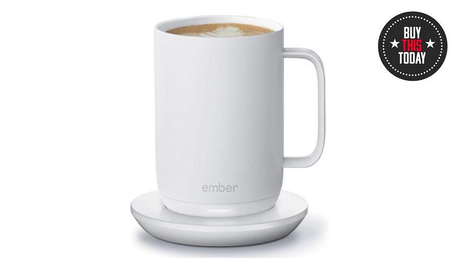 A maioria das máquinas de café vem com uma placa de aquecimento embutida que mantém o café quente enquanto