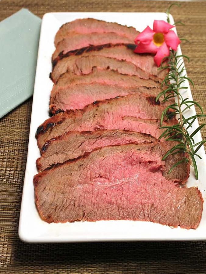 O Angus London Broil é um prato de carne que a maioria dos europeus adora