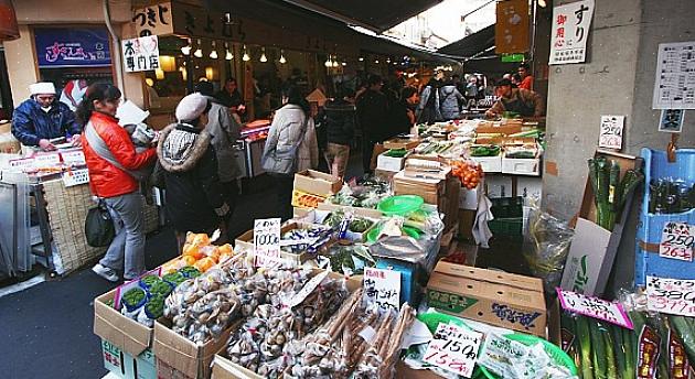 Mas há lugares onde podemos comprar frutos do mar frescos