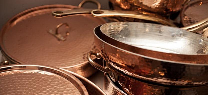Pois as panelas de cobre são tão eficientes que os pratos podem ser queimados se deixados na panela