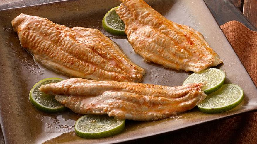 O peixe é melhor se cozido o mais rápido possível para reter seu valor nutritivo