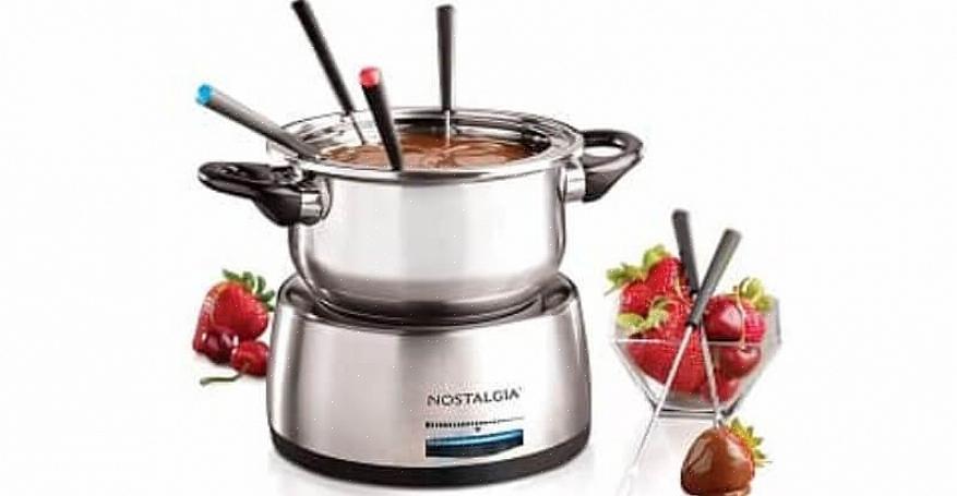 Selecionar uma panela de fondue pode ser bastante difícil no início