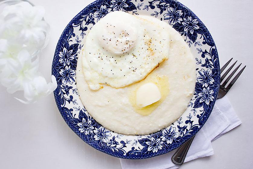 Os grãos geralmente têm a consistência de creme de trigo