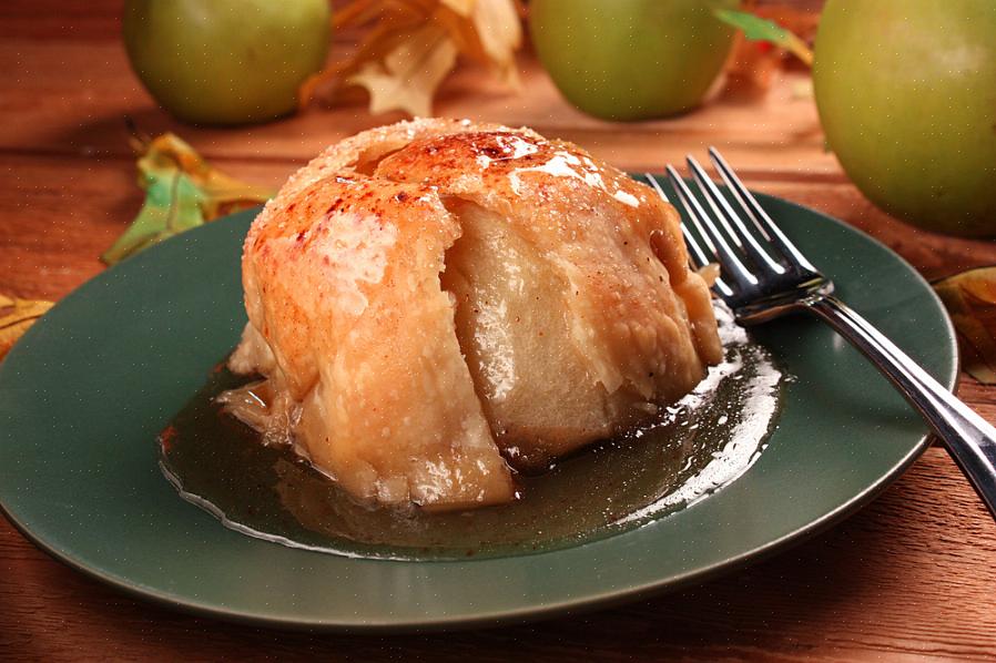 Bolinhos de maçã são uma alternativa às receitas chinesas de bolinhos de frango