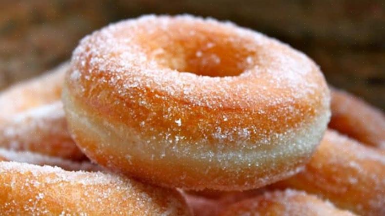 Eu fazia para meu pai uma grande quantidade de donuts de açúcar em pó