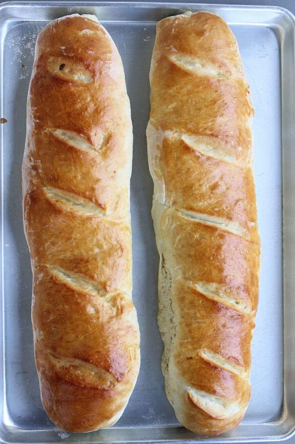 Veja como fazer pão francês crocante