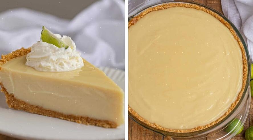 Esta não será uma torta de limão tradicional se você não usar limão