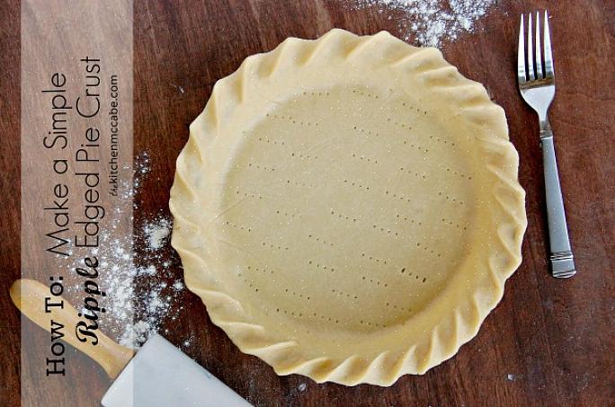 Você pode obter uma crosta de torta perfeita para qualquer torta