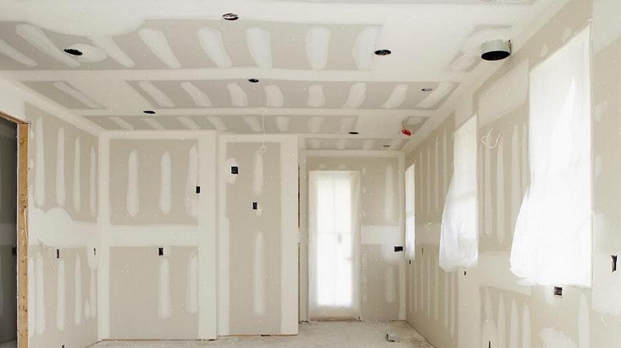 Para instalar o drywall em sua casa