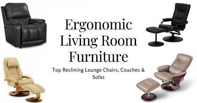 Ao comprar móveis ergonômicos para a sala de estar