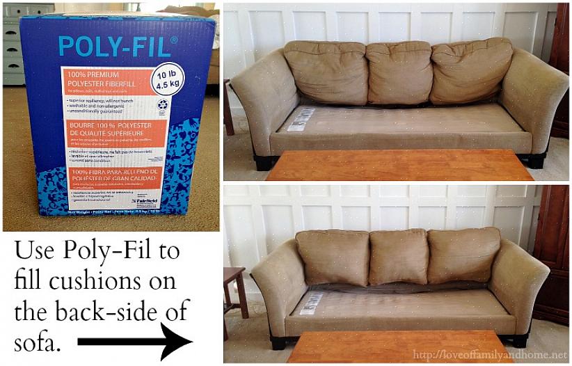 A primeira maneira de comprar almofadas de sofá de reposição realmente baratas é ir a uma loja de móveis