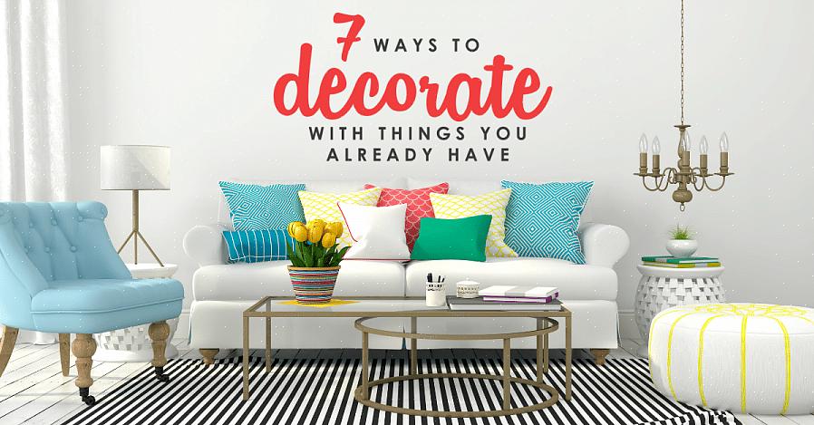 Veja como decorar uma casa usando coisas que você já tem