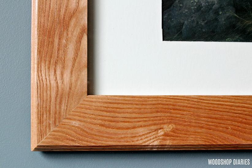 Poderá fazer uma moldura de madeira personalizada para todas as ocasiões
