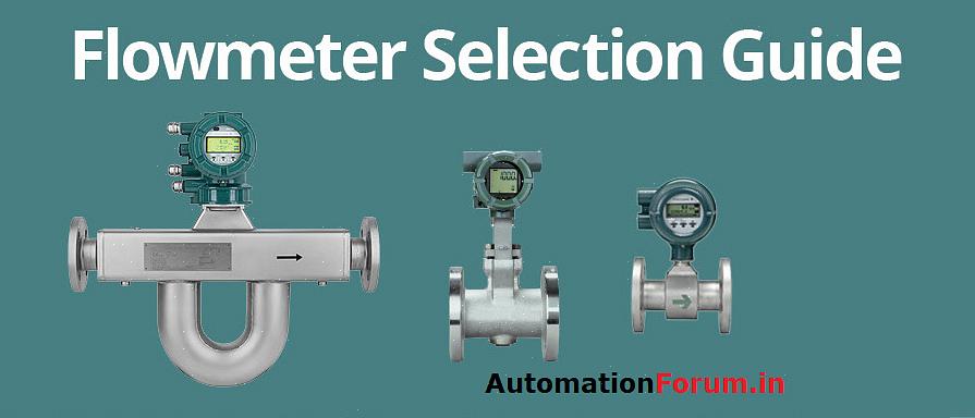 Os medidores de vazão são altamente específicos quanto ao tipo de fluido a ser medido