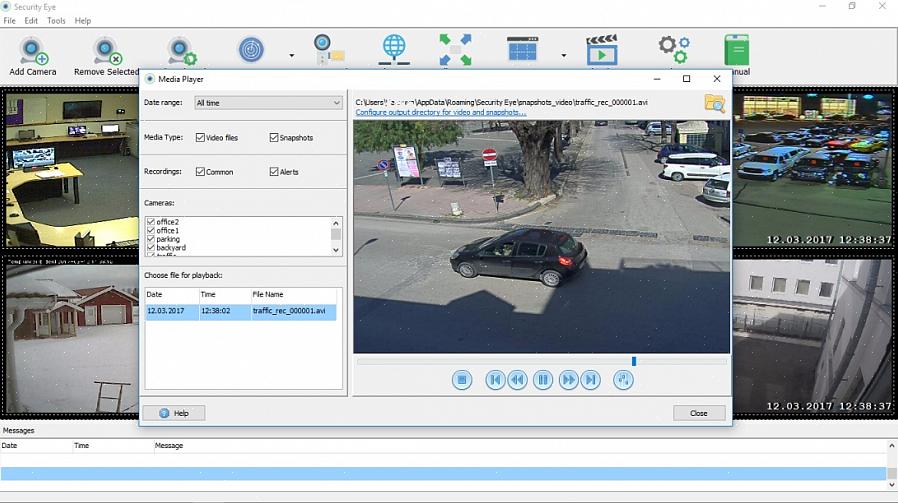 Um sistema de vigilância por webcam é um sistema de segurança composto por uma webcam