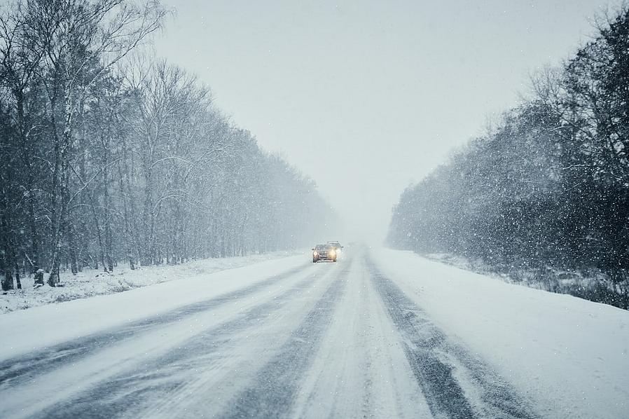 Tempestades de inverno são ocorrências naturais com as quais você pode conviver
