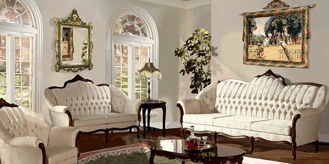 O estilo vitoriano consiste em muitos tipos diferentes de móveis