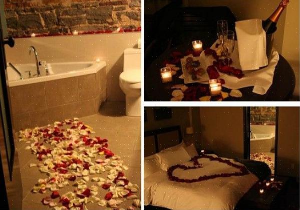 Aqui estão algumas dicas simples sobre como decorar um quarto de hotel romântico