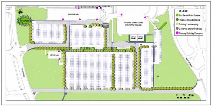 O design do estacionamento são uma parte importante na arquitetura de edifícios