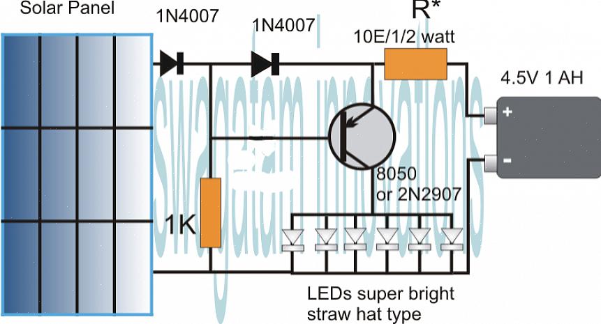 O sistema de luz recarregável é tornado único pela unidade de carregamento que servirá como fonte de luz