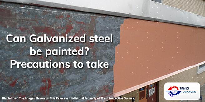 O aço galvanizado foi tratado com um tipo de revestimento de zinco que ajuda a reduzir a ferrugem