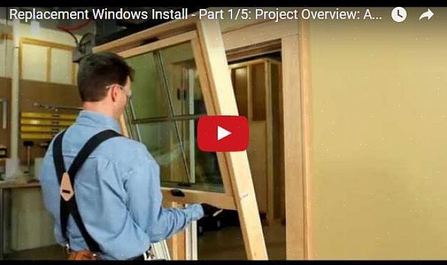 Existem vários tipos de Windows Anderson adquiridos tanto para a construção de uma casa nova quanto