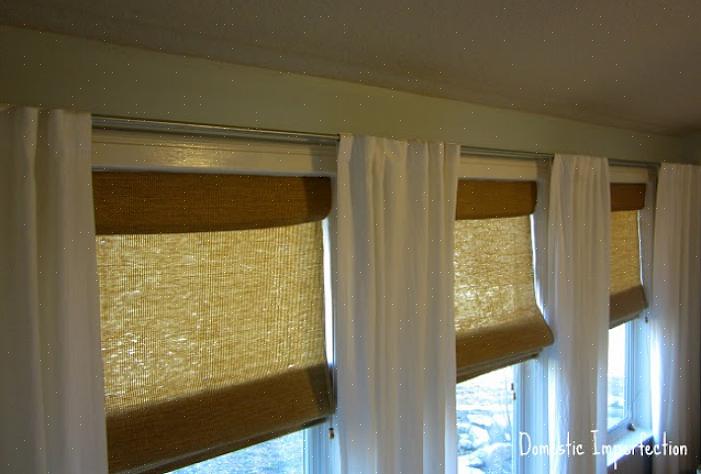 As cortinas em seu quarto podem induzir um tipo distinto de atmosfera em seu quarto que pode combinar bem