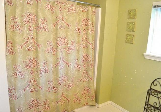 A chave para deixar a cortina do chuveiro pronta para a sala de estar ou para o quarto é escolher bons
