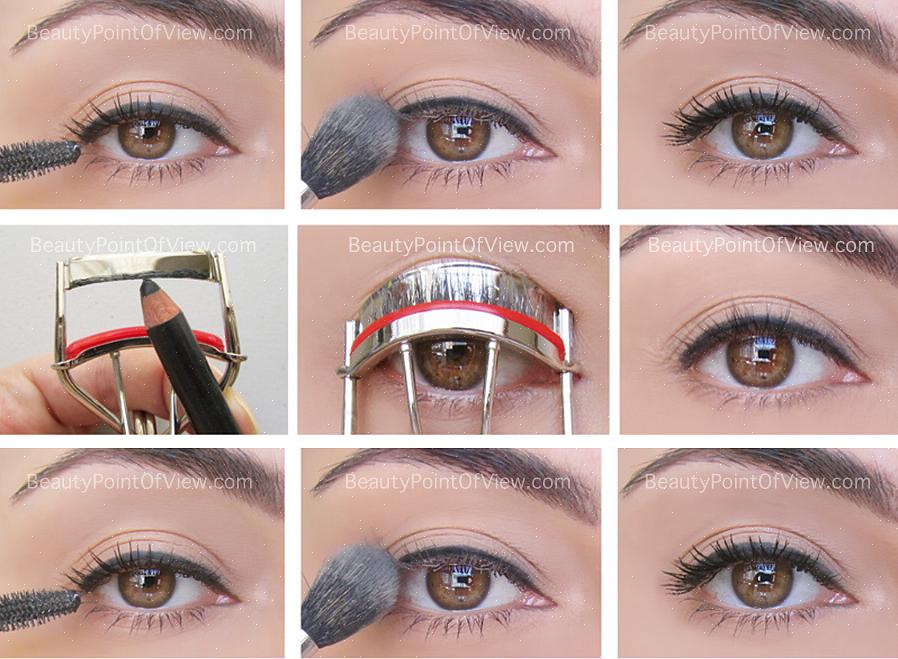 Evite a aplicação pesada de maquiagem nos olhos