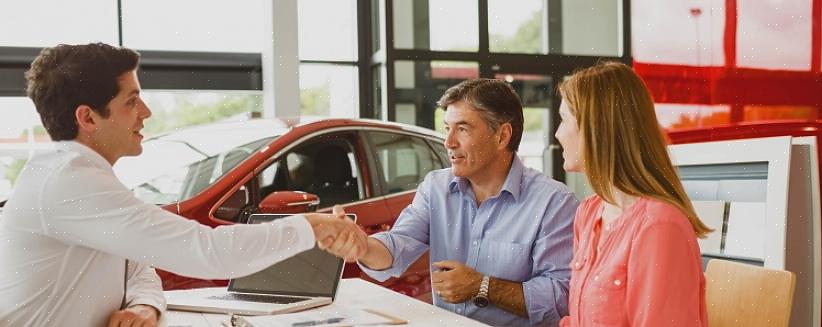 Comprar um carro durante a falência do Capítulo 13 envolve muita assistência