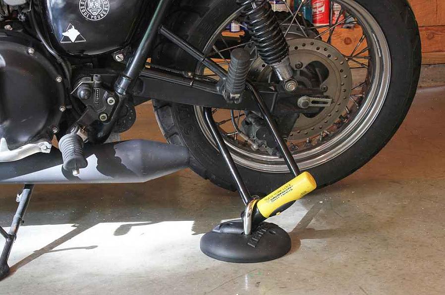 O cadeado de segurança com âncora em Y são algumas das boas ofertas de cadeados para motocicletas