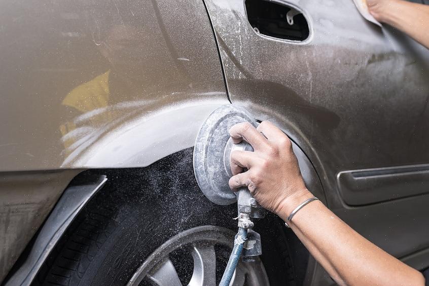 Você precisa começar com uma porta de carro limpa