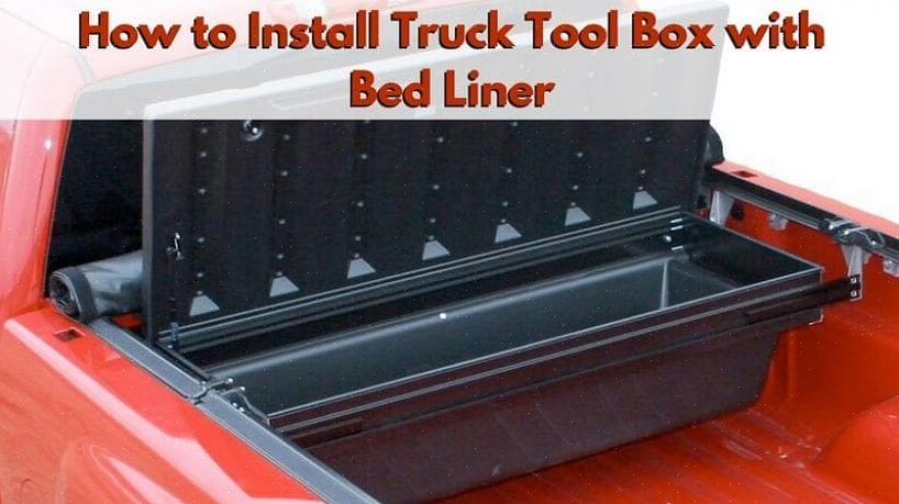Caixas de ferramentas de caminhão são compartimentos que você normalmente instala na caçamba de seu caminhão