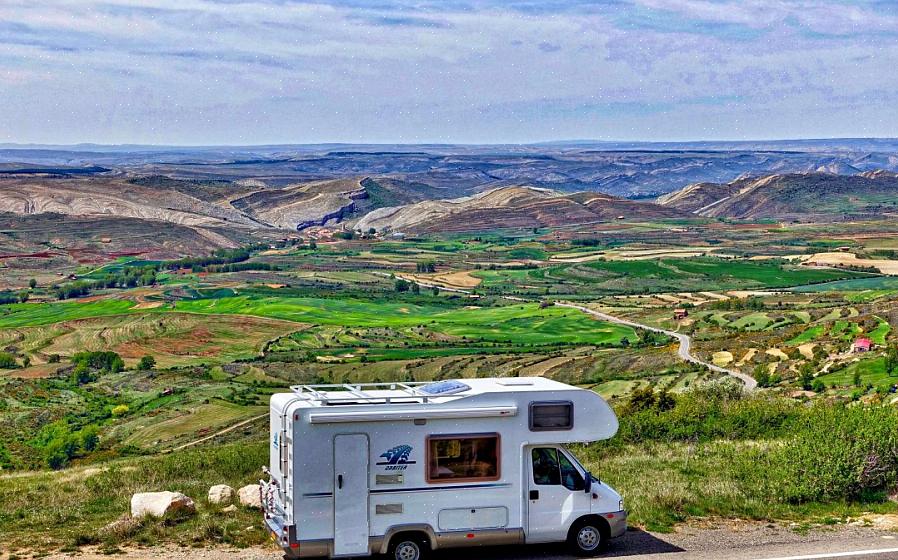 Dirigir um RV é um pouco mais difícil do que dirigir um carro particular