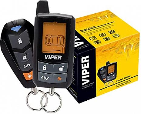 Peças que vêm com o kit do sistema Viper Remote Starter