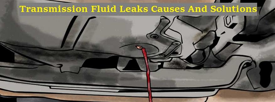 Este artigo o ajudará a verificar se há vazamento de fluido de transmissão em seu veículo