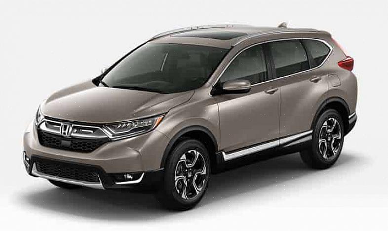 O Honda CRV era bastante diferente dos outros modelos Honda